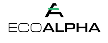 ecoALPHA Logo